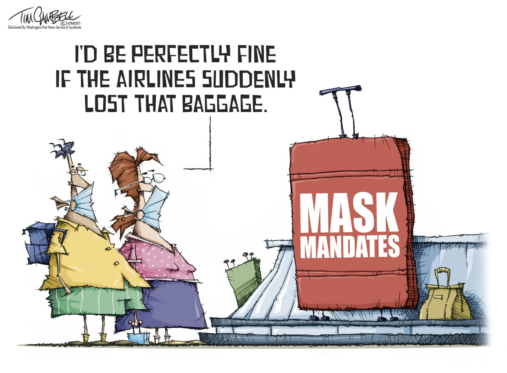 Tim Campbell editorial cartoon